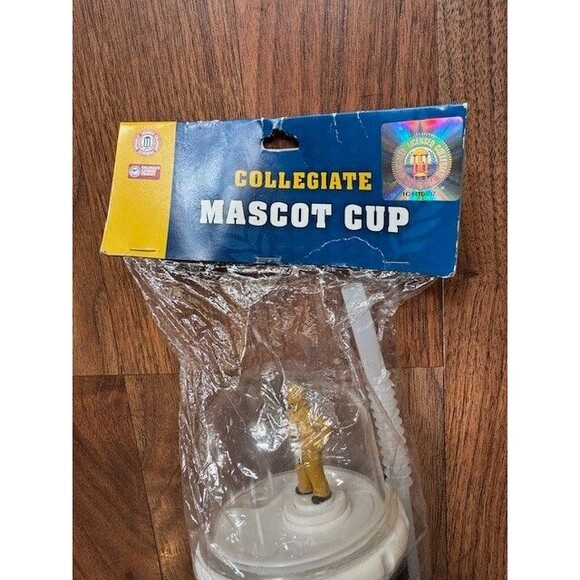 RARE NEW Vintage Penn State Nittany Lions Travel Cup‎ Mug Dancing Lion Wind Up - Picture 3 of 8